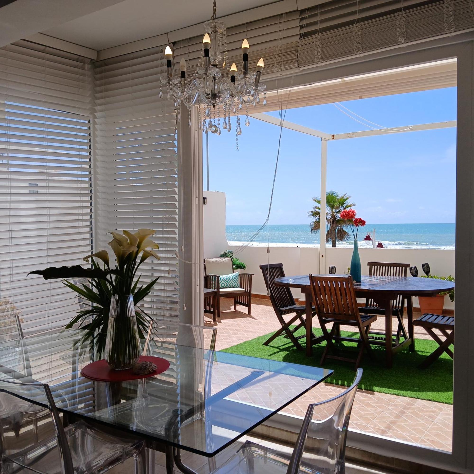 Amazing Frontal Beach Apartment #Traveller'S Awards2023 Cadiz Exterior photo